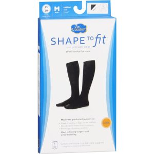 Shape to Fit (Dress Socks for Men, Micro - Nylon)